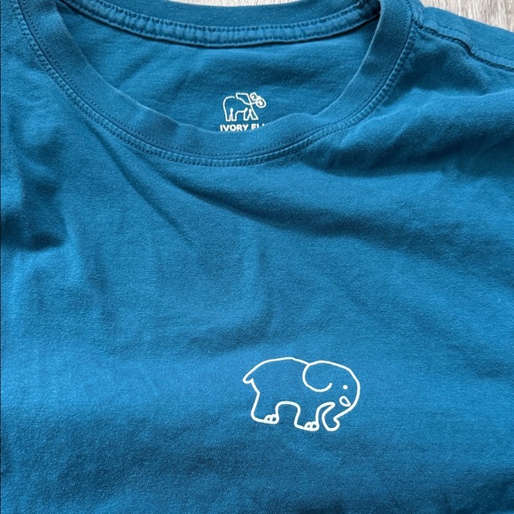 Ivory Ella Teal Animal Friends Long Sleeve Tee - Picture 5 of 5